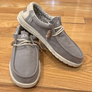 Hey Dude Wally Linen Mens shoes